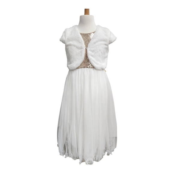 Speechless Dresses 76speechless Girls High Neck Full Length Party